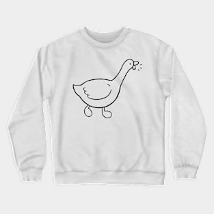 Goose - Duck - Angry Crewneck Sweatshirt